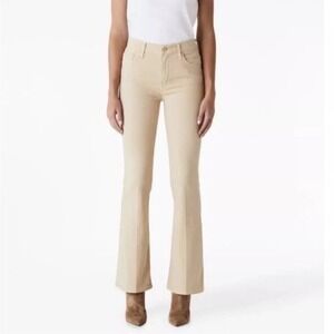 Mother the Weekender Flare Jeans Marzipan Size 25